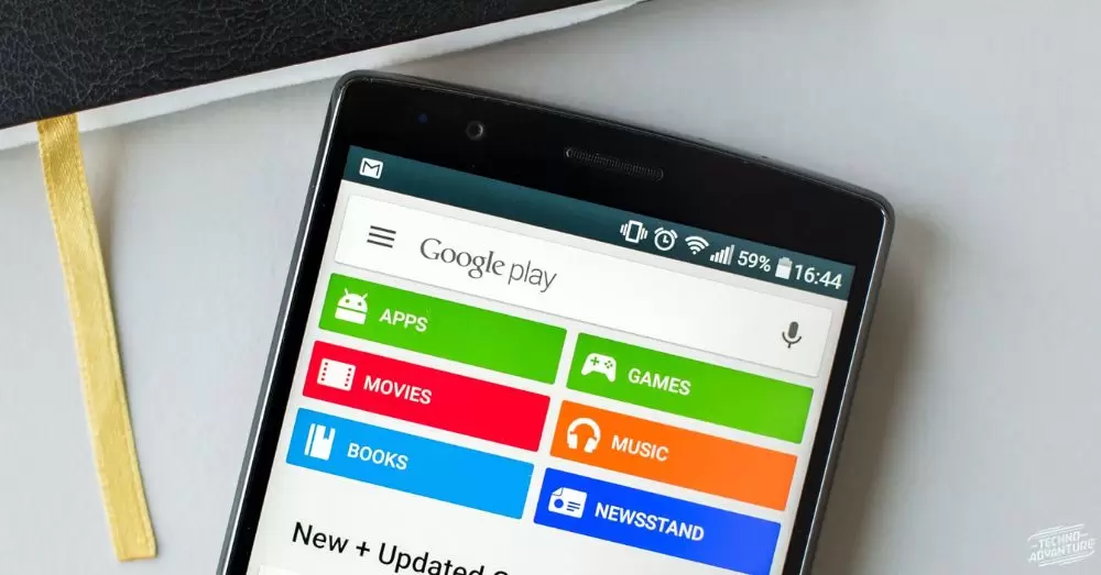 Physically Checking for Google Overhauls in the Play Store