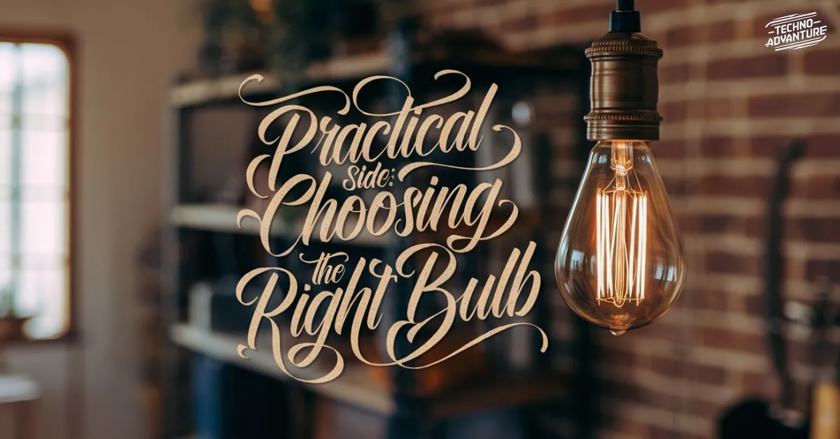 The Practical Side: Choosing the Right Bulb